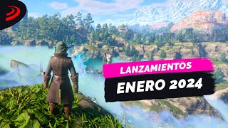 Los 7 MEJORES JUEGOS que salen en ENERO de 2024 [upl. by Draneb]