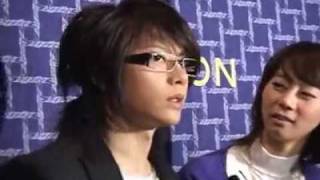 Park Hyo Shin 박효신 2007 Fashion Show Interview [upl. by Eynahpets]