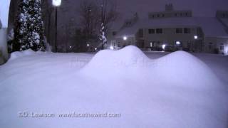 Feb 8 2013 NorEaster  Timelapse [upl. by Leona]