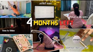 4 Months Left Transform Your Prep  ⏳ Discipline  🌟 2025 Resolution  UPSC Aspirant Life  Vlog [upl. by Ennaxxor]