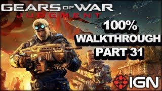 Gears of War Judgment Walkthrough  Upper State Street  Declassified Mission and Cog Tag Part 31 [upl. by Zurek]