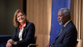 Kofi Annan In Conversation with Ngaire Woods [upl. by Hattie]