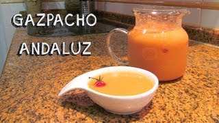 Receta Gazpacho Andaluz [upl. by Ttreve867]