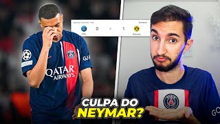 Psg 0 X 1 Borussia  A CULPA AINDA É DO NEYMAR🍿 [upl. by Atnoved740]