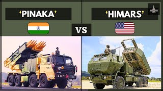 Comparative Analysis Indias Pinaka vs USs HIMARS Rocket System [upl. by Aubrette]