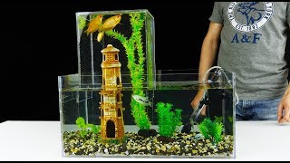 How to Build Unique Multi Level Aquarium v20 [upl. by Accire]