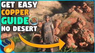 EASY Copper Ore Location How amp Where To Get Copper  Enshrouded [upl. by Oppen466]