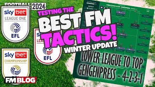 LOWER LEAGUE TO TOP GEGENPRESS 4231  Testing the Best FM24 Tactics  Football Manager 2024 [upl. by O'Toole]