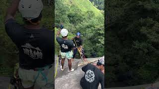 Rappling travel shotoniphone adventure srilanka [upl. by Leissam625]