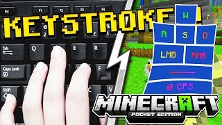 KEYSTROKES FOR MCPE MCPE [upl. by Notrub]