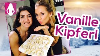 Vanille Kipferl  Backen mit Alina  wwwsizezerode [upl. by Hanafee]