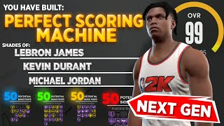 I REMADE MY 67 DEMIGOD BUILD THE PERFECTED SCORING MACHINE NEXT GEN NBA2K21 [upl. by Ailugram821]