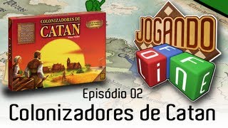 Colonizadores de Catan  Review por Jogando Offline Ep02 [upl. by Adiene]