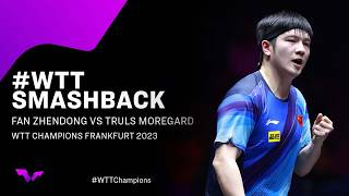 Fan Zhendong vs Truls Moregard  WTTSmashback  WTT Champions Frankfurt 2023 [upl. by Quintana755]