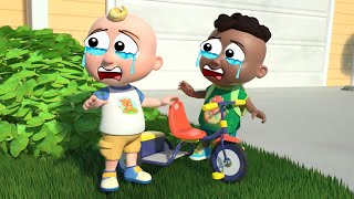 The Boo Boo Song Baby JJ and Cody hit a tree while riding a bicycle [upl. by Abih]