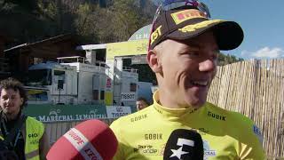 Thibau Nys  Interview at the finish  Stage 2  Tour de Romandie 2024 [upl. by Cecily200]