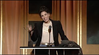 Sarah Silverman wins the 2024 Writers Guild Award for ComedyVariety Specials [upl. by Schiffman]