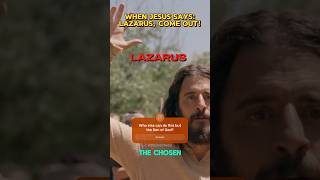 Lazarus COME OUT  THE CHOSENDo you need a MIRACLE to believe [upl. by Anyrtak]