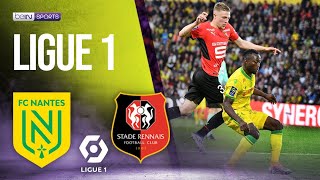 Nantes vs Rennes  LIGUE 1 HIGHLIGHTS  05112022  beIN SPORTS USA [upl. by Mulac]