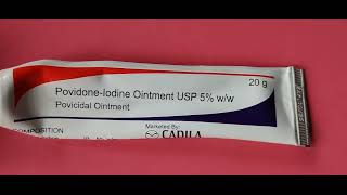 Povidone lodine ointment l Betadine Cream l जख्म की क्रीम l Povidone lodine ointment use in hindi ❤️ [upl. by Eus]