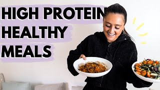 WHAT I EAT IN A DAY  high protein  new healthy recipes [upl. by Einre]