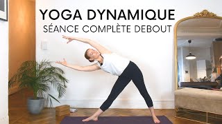 Routine de Yoga Debout  Équilibre Force amp Souplesse  Sans tapis [upl. by Weigle]