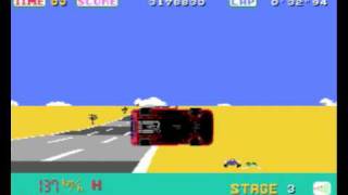 Outrun EGAVGA  MSDOS [upl. by Demetre]