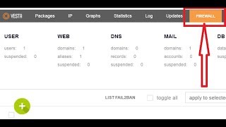 How to change VestaCP Port  Vesta Control panel Port [upl. by Eillah]