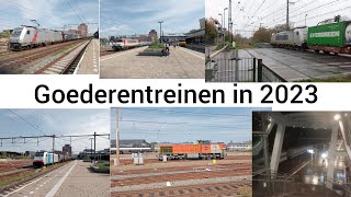 Goederentreinen in 2023 [upl. by Hayidah20]