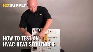 How to test an HVAC Heat Sequencer  HD Supply [upl. by Ewer976]