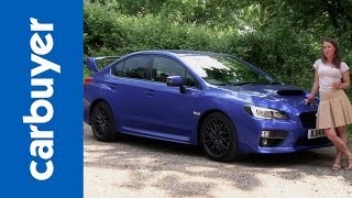 Subaru WRX STI saloon 2014 review  Carbuyer [upl. by Anuahsed]