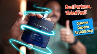 Ustraa Insignia Parfum for Men Review  Should you buy it  हिंदी में [upl. by Sirois]