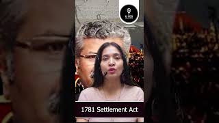 1781 Settlement Act  Explained by Dolly Maam  Team u ias settlementact upsc [upl. by Zeralda]