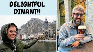 A Walloon Wonderland–Enjoying Sights and Treats in DINANT BELGIUM [upl. by Essenaj]