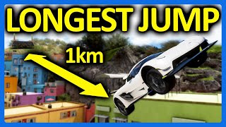 Forza Horizon 5  The 1km Jump Challenge [upl. by Anitsrhc]