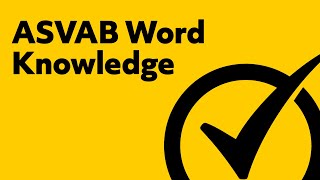 ASVAB Word Knowledge Study Guide [upl. by Cleres590]