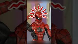 SpiderMan When Spider Sense Goes WRONG stop motion animation shorts spiderman stopmotion [upl. by Ramsay]