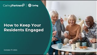 How to Keep Your Residents Engaged [upl. by Ceporah]