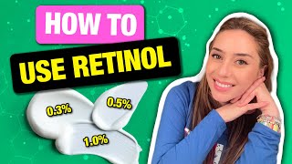 8 Retinol Tips for Perfect Skin — A Derm’s Guide for Beginner to Advanced  Dr Shereene Idriss [upl. by Deehsar]