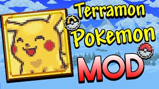 Terraria 14 Mod Review POKEMON Terramon [upl. by Schaeffer]