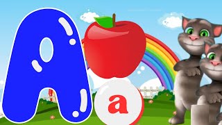 ABC Song  Learn Uppercase Lowercase letters of English Alphabet  all Attractive Images AaBbCc [upl. by Othe]