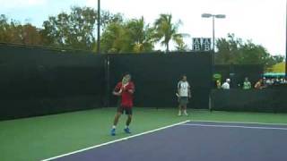 Novak Djokovic slow motion forehand [upl. by Naujak]