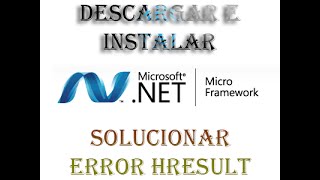 Descargar Instalar Microsoft Net Framework 4 Solucionar error hresult 0xc8000222 Para 3264 Bits [upl. by Rangel]