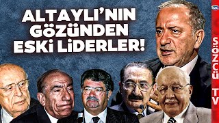 Fatih Altaylının İlk Defa Anlattığı Aydın Doğan Anısı Eski Liderler Hakkındaki Görüşleri [upl. by Magdalene]