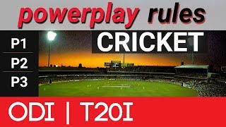 Power Play Rules in Cricket ODI and T2O Format  Vision Times [upl. by Negam]