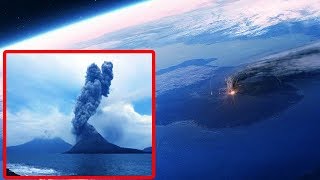 EL KRAKATOA EN ERUPCIÓN [upl. by Akierdna]