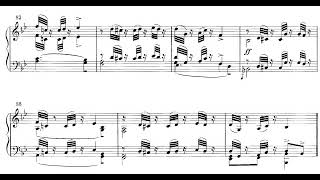 Leos Janacek  Zdenka Variations for Piano 1880 ScoreVideo [upl. by Yllaw]