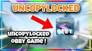 FREE OBBY ROBLOX    Uncopylocked  HOW TO   Jxst Dungeons [upl. by Hillery622]