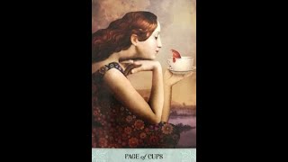 April 11 2024  Tarot Card of the Day  Page of Cups [upl. by Kerns]