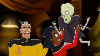 Captain Freeman Thinks Hes A Puppet 😂  Star Trek Lower Decks 4x09 [upl. by Atinev731]